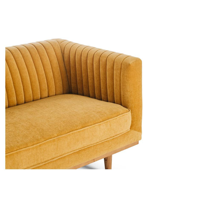 Furniture By Design Madison 3 Seater Honey Gold PLMADHG