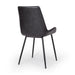Vintage Styled Black Dining Chair 3