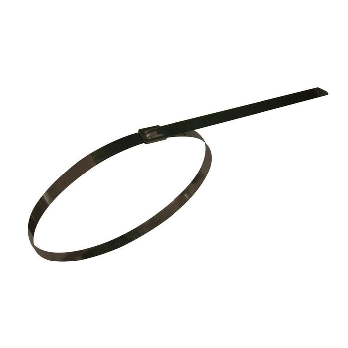 Powerforce Cable Tie 316Ss Coated 300Mm X 4.6Mm 100Pk