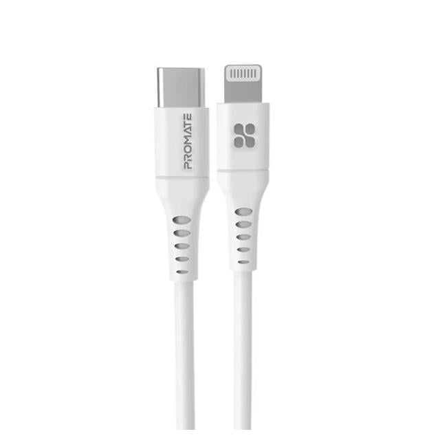 Promate 2M 20W Pd Usb-C To Lightning Charge & Sync Cable.