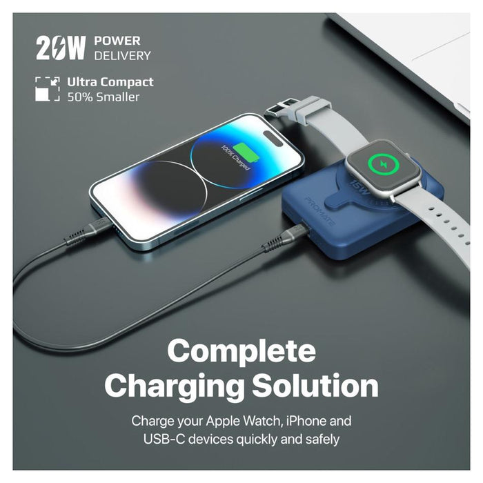 Promate 10000Mah Supercharge Magsafe Wireless Charging Powerbank