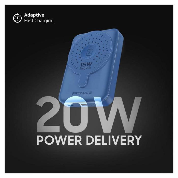 Promate 10000Mah Supercharge Magsafe Wireless Charging Powerbank