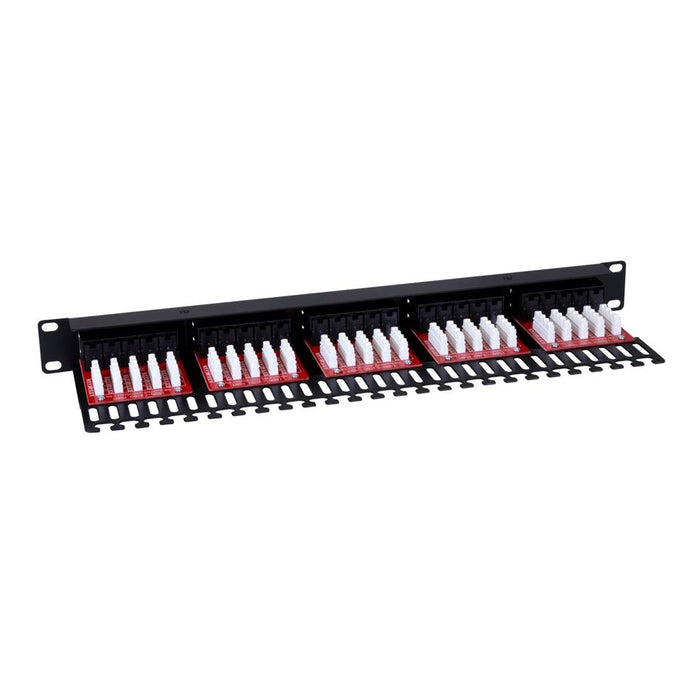 Dynamix 50 Port 19' Voice Rated Patch Panel Unshielded PP-50V2