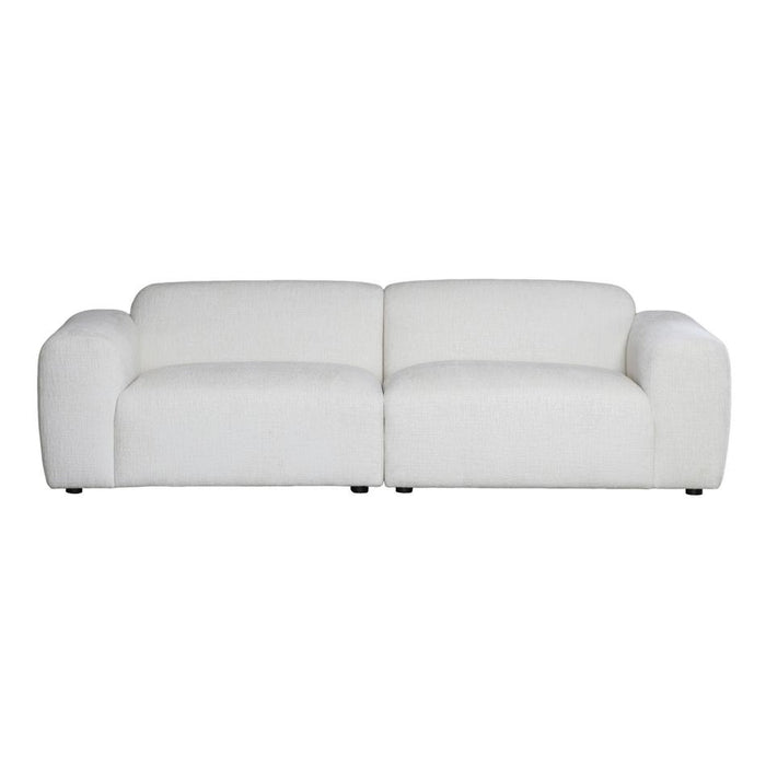 Rembrandt Himalayan Sofa White Boulce Fabric Left & Right PR2069