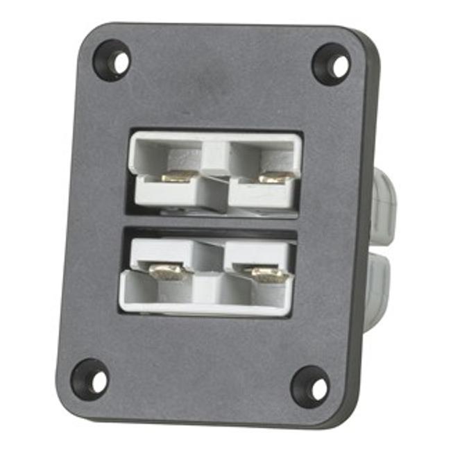 Panel Mount With Two Anderson 50A Connectors