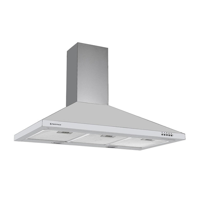Parmco 90cm Stainless Styleline Canopy Rangehood (RCAN-9S-500L)