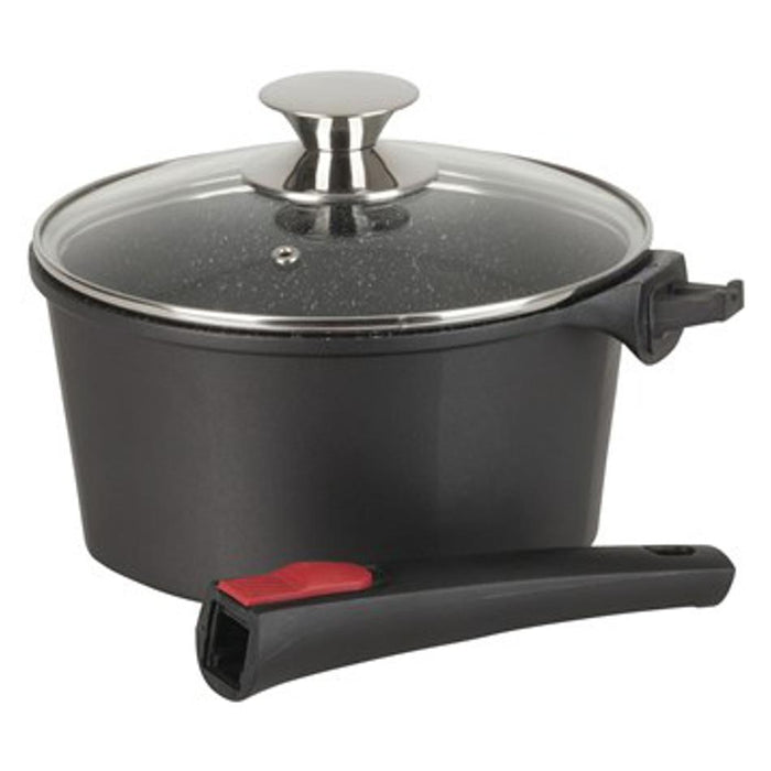 Induction Saucepan 16Cm With Removeable Handle & Lid RCC237