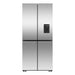 Fisher & Paykel 498L Quad Door Refrigerator Freezer with Ice & Water RF500QNUX1