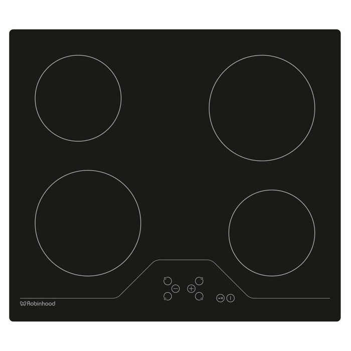 Robinhood 4 zone touch-control ceramic cooktop