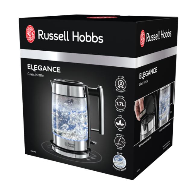 Russell Hobbs Glass Kettle RHK152 Boxed