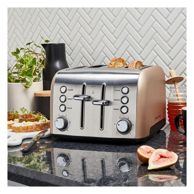 Russell Hobbs Brooklyn Champagne 4 Slice Toaster nz(2)