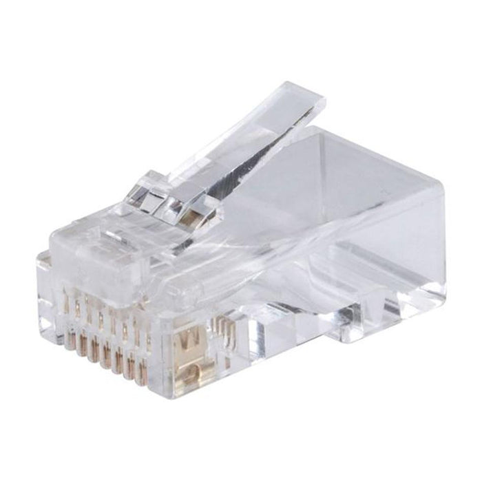 DYNAMIX Cat6/6A UTP RJ45 plug for Solid and Stranded Cable 20 piece