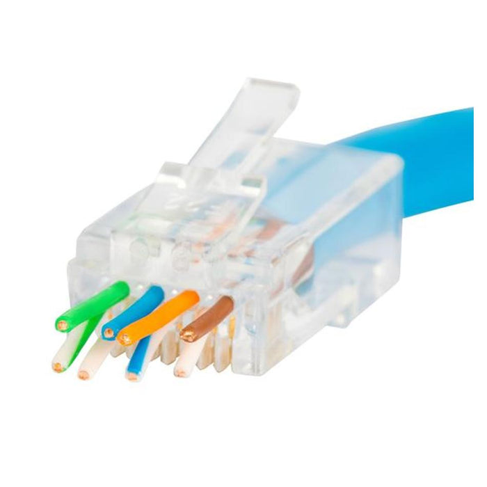 Dynamix Cat6/6A Utp Push Through Plug RJ-45PTC6A-20