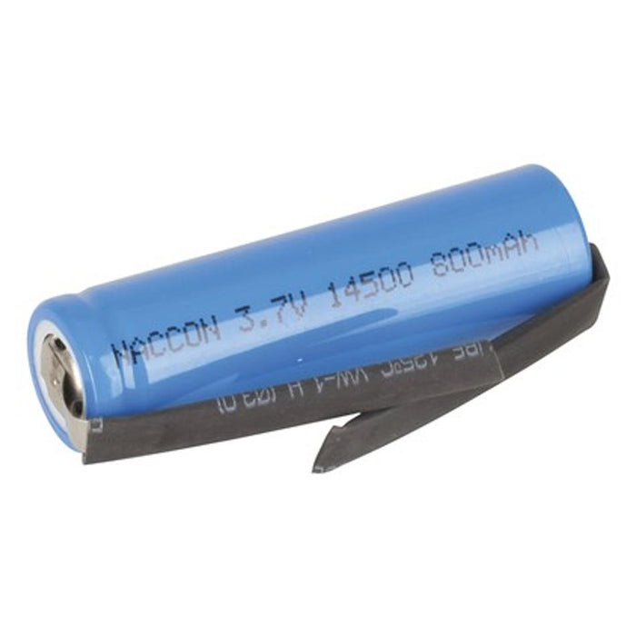 14500 Rechargeable Li-Ion Battery 800Mah 3.7V Solder Tag SB2301