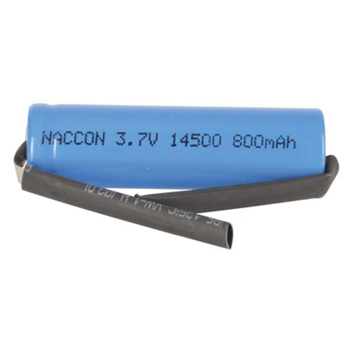14500 Rechargeable Li-Ion Battery 800Mah 3.7V Solder Tag SB2301