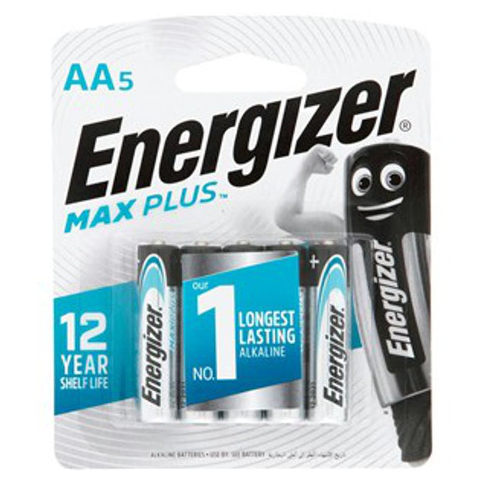 Five Pack 1.5V Energizer Max Plus Aa Batteries SB2385