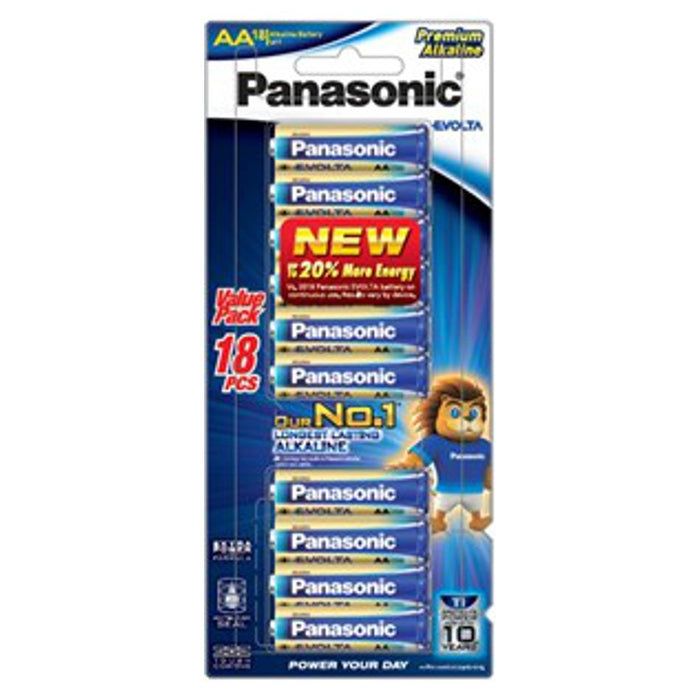 Panasonic Evolta AA Batteries - 18 Pack SB2903