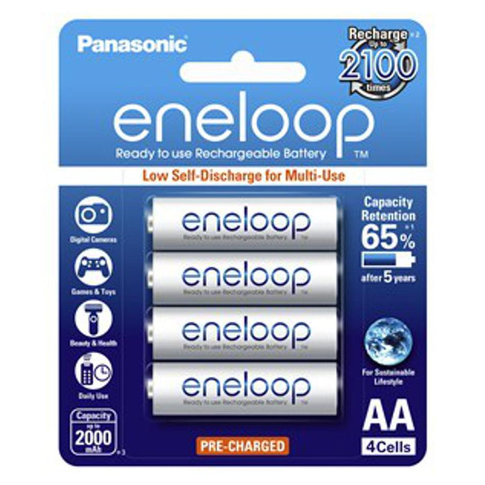 Panasonic Eneloop Ni-Mh 1.2V 2000Mah - Aa 4 Pack SB2931