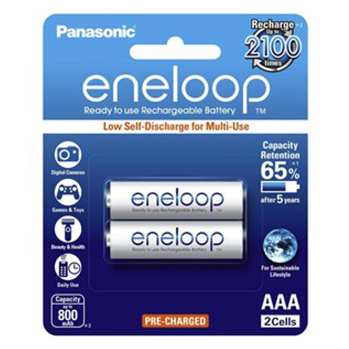 Panasonic Eneloop Ni-Mh 1.2V 800Mah - Aaa 2 Pack SB2932