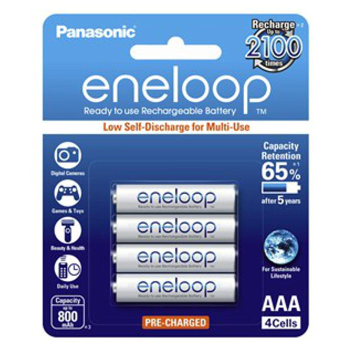 Panasonic Eneloop Ni-Mh 1.2V 800Mah - Aaa 4 Pack SB2933