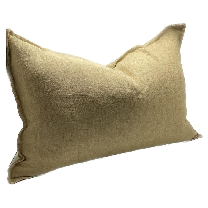 Rembrandt Sanctuary Linen Cushion Cover - Custard SC9017
