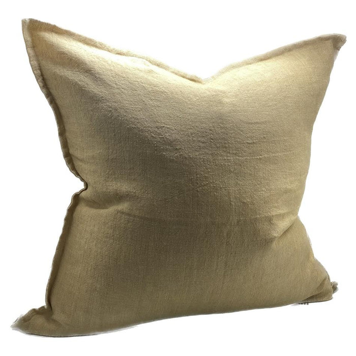 Rembrandt Sanctuary Linen Cushion Cover - Custard SC9018
