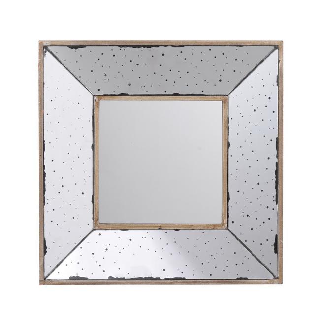 Rembrandt Antiqued Square Wall Mirror SE2416