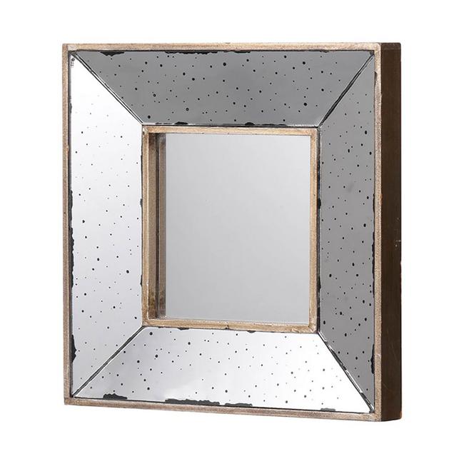 Rembrandt Antiqued Square Wall Mirror SE2416