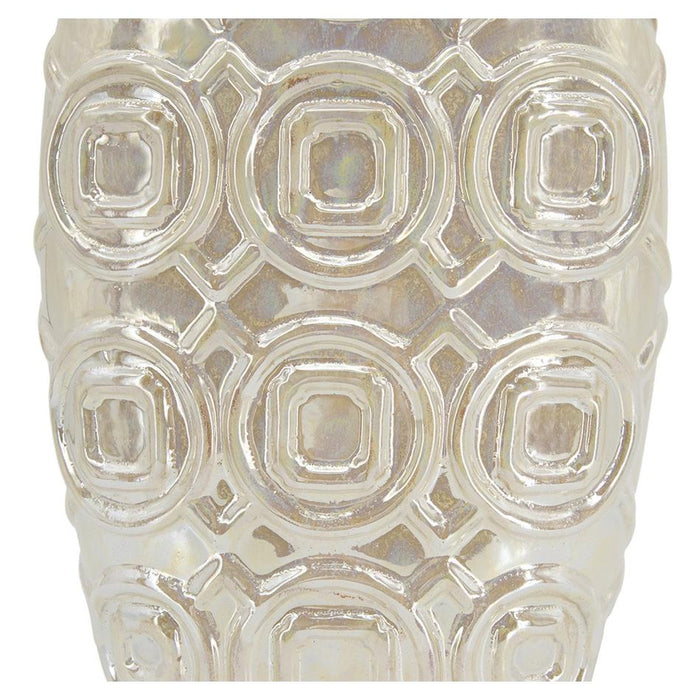 Rembrandt Shelby Short Iridescent Glaze Ceramic Vase SE2524