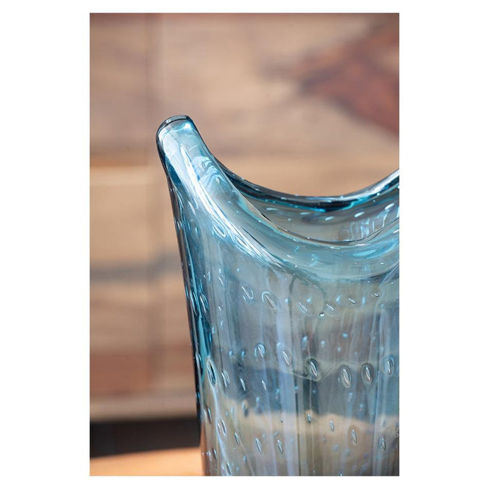 Rembrandt Blue Glass Vase SE2613
