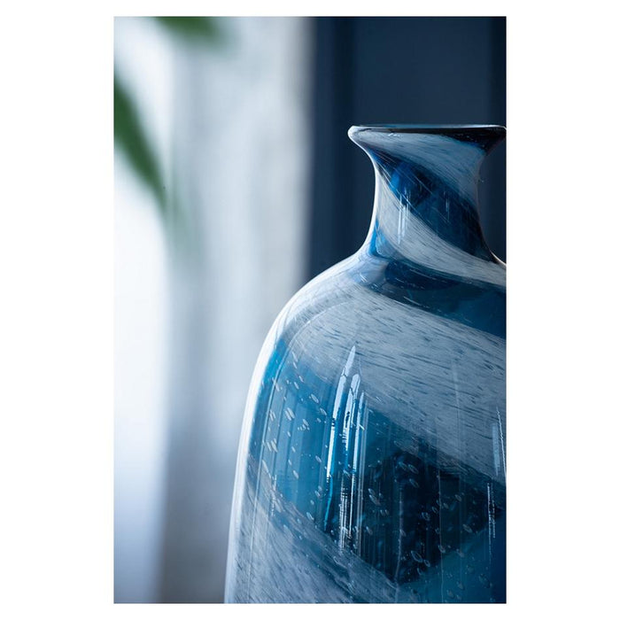 Rembrandt Blue Glass Vase SE2617