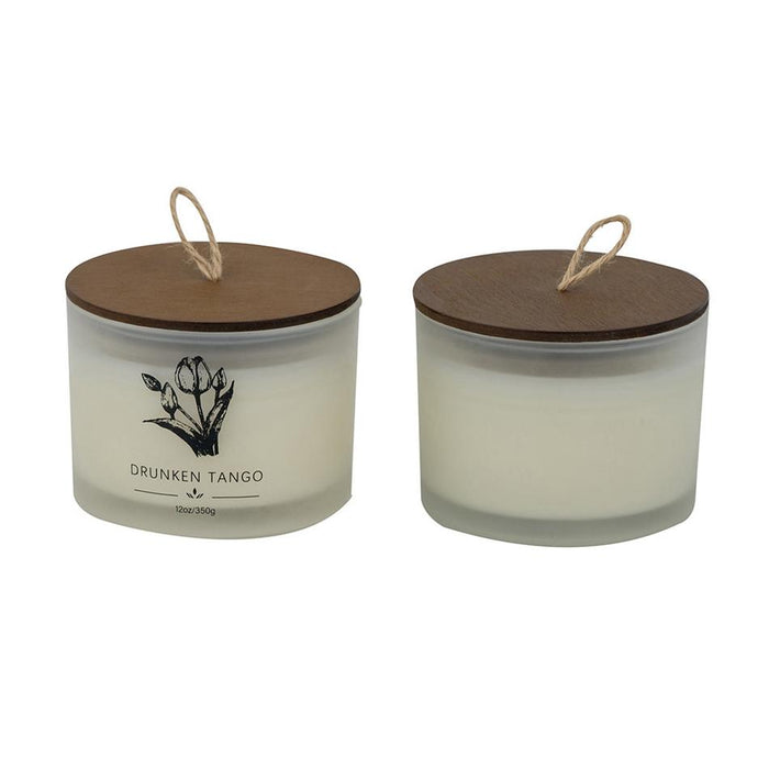 Rembrandt Earl Grey Scented Candles S/2 SE2668