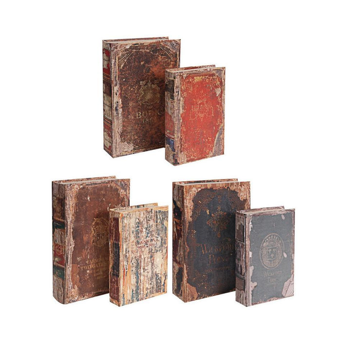 Rembrandt Antique Book Boxes S/6 SE2687