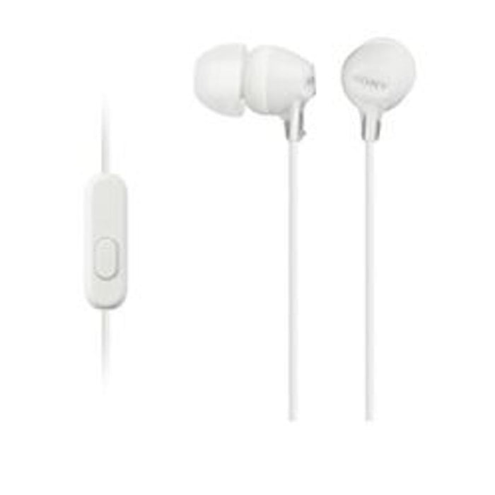 Sony Mdrex15Ap In Ear Headphones W/Smart Phone Control White SH132W