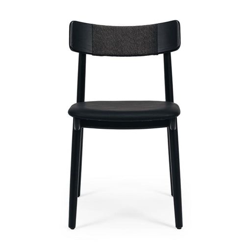 Niles Black Oak Dining Chair-2