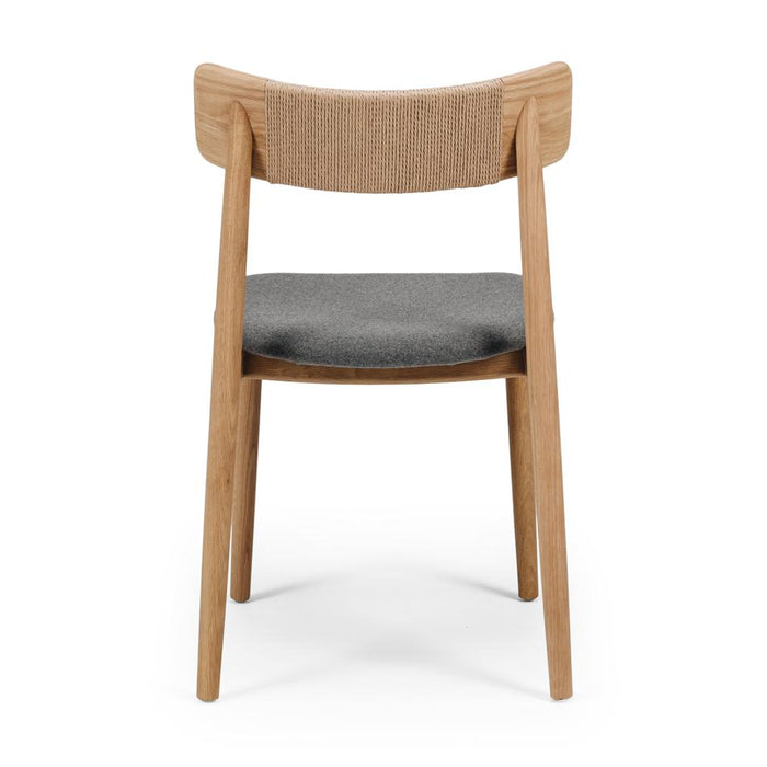 Niles Natural Oak Dining Chair-4