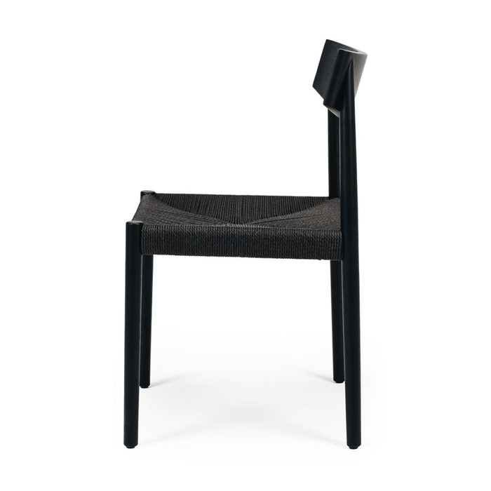 Ingrid Black Oak Dining Chair-3