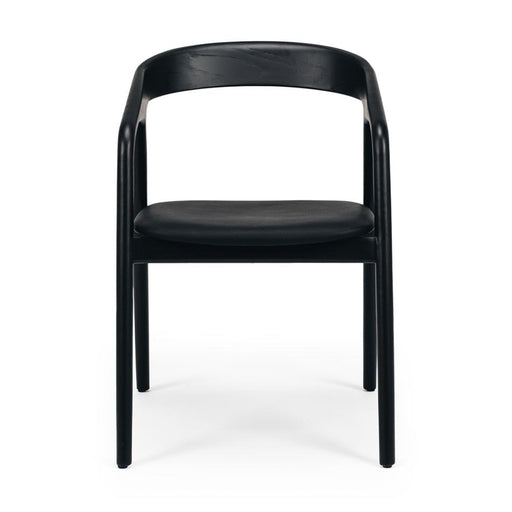 Nora Black Oak Dining Chair-2