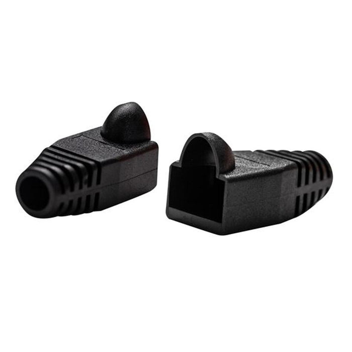 Dynamix Black Rj45 Strain Relief Boot  SRB-UTP-BLK-20