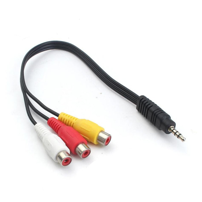 DishTV AV Adapter Cable for the SAT1 - 3.5mm Male to RCA Female STHAVADAPT