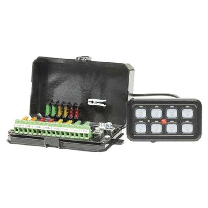 8 Way Switch Panel With Voltage Protection 60A Kit SZ1940
