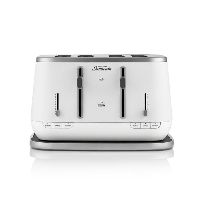 Sunbeam Kyoto City Collection 4 Slice Toaster White TAM8004WH