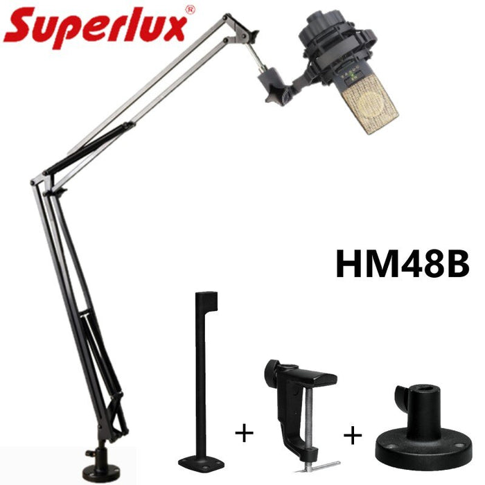 Superlux SUP-HM48B Studio Microphone Table Top Arm