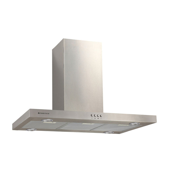 Parmco 90cm Stainless Island Canopy Rangehood (T4-12LOW-9IS-1)