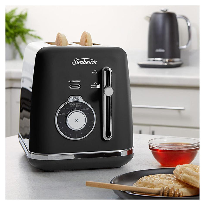 Sunbeam Alinea Select 2 Slice Toaster Black TA2820K