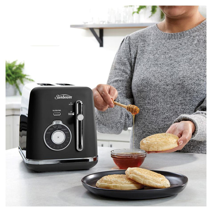Sunbeam Alinea Select 2 Slice Toaster Black TA2820K