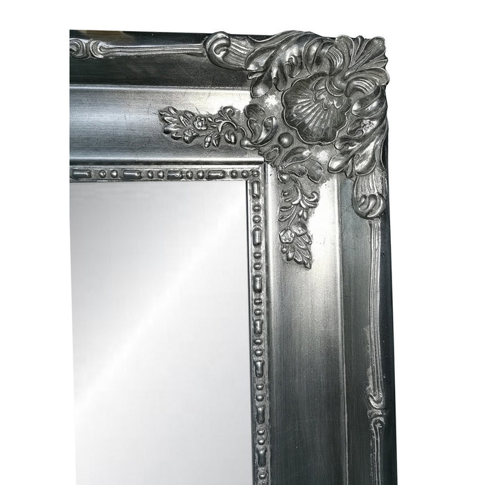 Rembrandt Ornate Antique Silver Bevelled Mirror AH3042