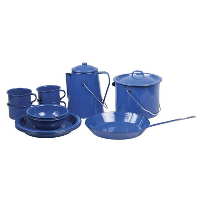 Electus 15 Piece Steel Enamelware Set TCG031