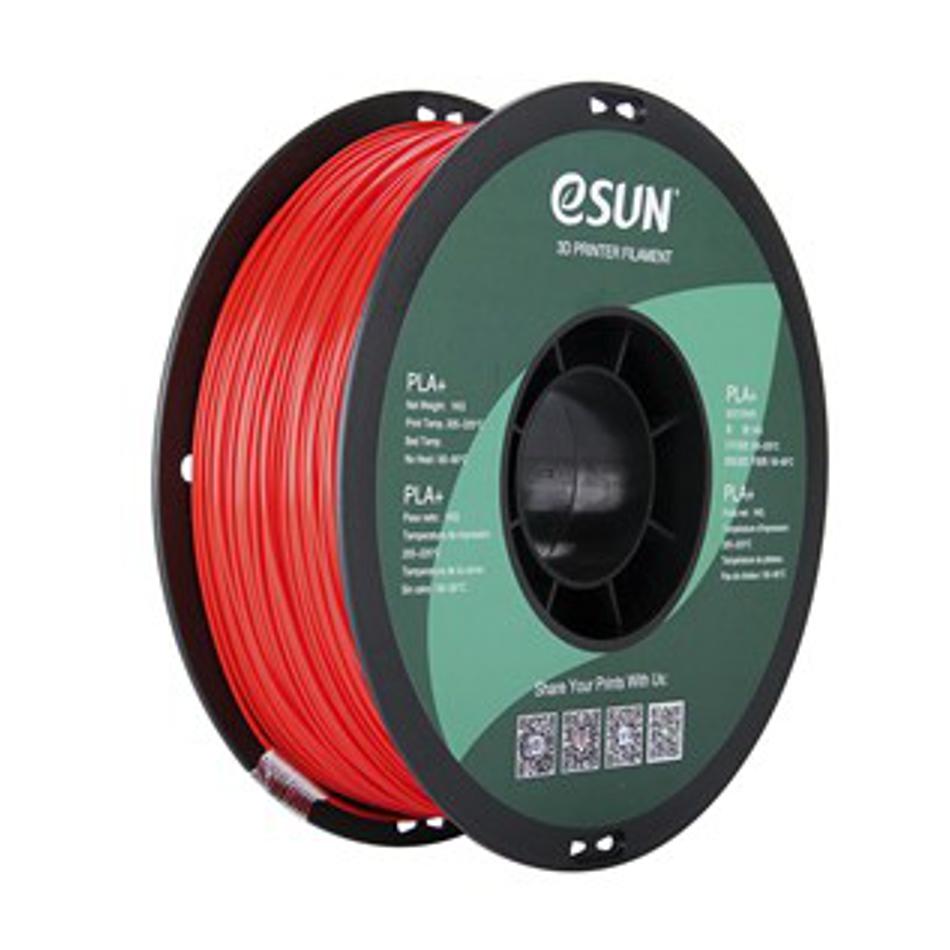 1.75Mm Red Esun Pla+ Filament 1Kg Roll TL4460 — Folders