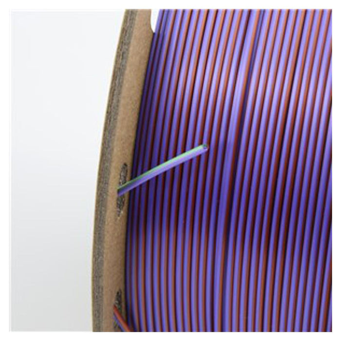 Tri-Chroma Silk Red Copper, Purple, & Dark Green Pla Filament - 1.75Mm 1Kg TL4587